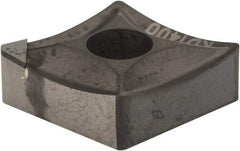 Kennametal - CNMS432 F Grade KD1400 Polycrystalline Diamond (PCD) Turning Insert - 80° Diamond, 1/2" Inscr Circle, 3/16" Thick, 1/32" Corner Radius - Americas Industrial Supply