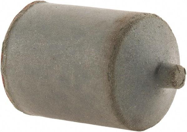 Cratex - 7/8" Max Diam x 1-1/4" Long, Cone, Rubberized Point - Very Fine Grade, Silicon Carbide, 1/4" Arbor Hole, Unmounted - Americas Industrial Supply