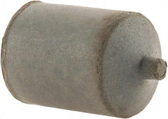 Cratex - 7/8" Max Diam x 1-1/4" Long, Cone, Rubberized Point - Very Fine Grade, Silicon Carbide, 1/4" Arbor Hole, Unmounted - Americas Industrial Supply