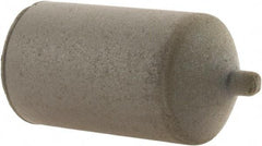 Cratex - 1" Max Diam x 1-3/4" Long, Cone, Rubberized Point - Very Fine Grade, Silicon Carbide, 1/4" Arbor Hole, Unmounted - Americas Industrial Supply