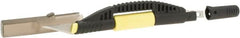 Excel - 6" OAL Carbon Steel Hobby Knife with 3 Blades - #11 Classic Fine Point Blade, 0.017" Blade Length, 1-9/16" Blade Length, Plastic Handle - Americas Industrial Supply