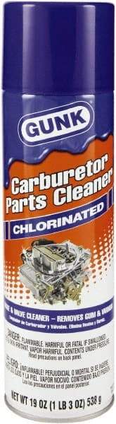 Gunk - Chlorinated Carburetor & Parts Cleaner - 22 oz Aerosol Can - Americas Industrial Supply