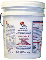 Gunk - Windshield Washer Fluid - 5 Gal Pail - Americas Industrial Supply