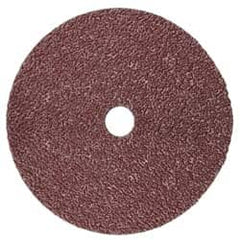 3M - 4-1/2" Diam 7/8" Hole 36+ Grit Fiber Disc - Very Coarse Grade, Ceramic, 13,300 Max RPM, Series 982C - Americas Industrial Supply