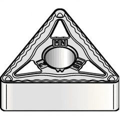 Kennametal - TNMG432 MN Grade KCP25B Carbide Turning Insert - TiOCN Finish, 60° Triangle, 1/2" Inscr Circle, 3/16" Thick, 1/32" Corner Radius - Americas Industrial Supply
