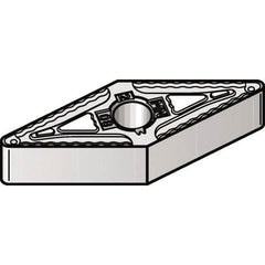 Kennametal - VNMG331 MN Grade KCP10B Carbide Turning Insert - TiOCN Finish, 35° Diamond, 3/8" Inscr Circle, 3/16" Thick, 1/64" Corner Radius - Americas Industrial Supply