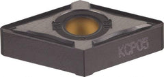 Kennametal - DNMG443 MW Grade KCP05 Carbide Turning Insert - TiCN/Al2O3 Finish, 55° Diamond, 1/2" Inscr Circle, 1/4" Thick, 3/64" Corner Radius - Americas Industrial Supply