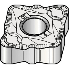 Kennametal - CNMG432 CT Grade KCP10B Carbide Turning Insert - 80° Diamond, 1/2" Inscr Circle, 3/16" Thick, 1/32" Corner Radius - Americas Industrial Supply