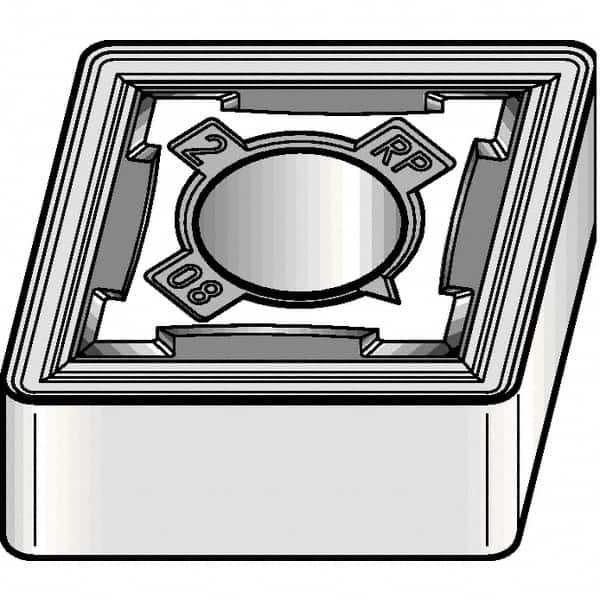 CNMG432RP KCS10B Carbide Turning Insert AlTiN Finish, 1/2″ Inscribed Circle, 1/32″ Corner Radius, 80° Diamond