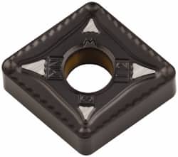 Kennametal - CNMG433 MN Grade KCP05 Carbide Turning Insert - TiCN/Al2O3 Finish, 80° Diamond, 1/2" Inscr Circle, 3/16" Thick, 3/64" Corner Radius - Americas Industrial Supply