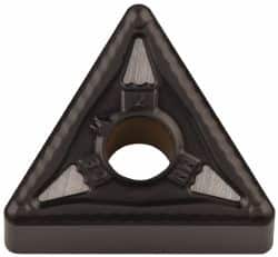 Kennametal - TNMG332 MN Grade KCP05 Carbide Turning Insert - TiCN/Al2O3 Finish, 60° Triangle, 3/8" Inscr Circle, 3/16" Thick, 1/32" Corner Radius - Americas Industrial Supply