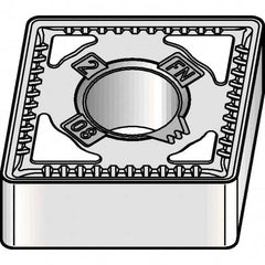 Kennametal - CNMG433 FN Grade KCK05B Carbide Turning Insert - TiOCN Finish, 80° Diamond, 1/2" Inscr Circle, 3/16" Thick, 3/64" Corner Radius - Americas Industrial Supply