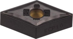 Kennametal - DNMG441 MP Grade KCM25 Carbide Turning Insert - TiN/TiCN/Al2O3 Finish, 55° Diamond, 1/2" Inscr Circle, 1/4" Thick, 1/64" Corner Radius - Americas Industrial Supply