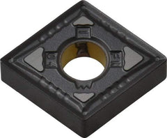 Kennametal - CNMG321 FN Grade KCP10 Carbide Turning Insert - TiCN/Al2O3 Finish, 80° Diamond, 3/8" Inscr Circle, 1/8" Thick, 1/64" Corner Radius - Americas Industrial Supply