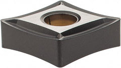 Kennametal - CNMP432 K Grade KCP25 Carbide Turning Insert - TiCN/Al2O3 Finish, 80° Diamond, 1/2" Inscr Circle, 3/16" Thick, 1/32" Corner Radius - Americas Industrial Supply