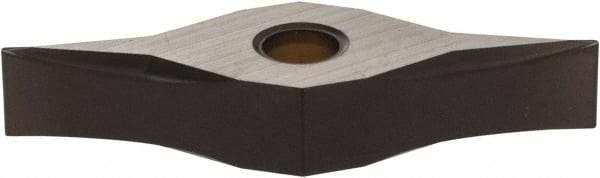 Kennametal - VNMP331 K Grade KCP25 Carbide Turning Insert - TiCN/Al2O3 Finish, 35° Diamond, 3/8" Inscr Circle, 3/16" Thick, 1/64" Corner Radius - Americas Industrial Supply
