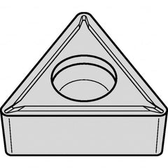 Kennametal - TCMT32.52 LF Grade KCP25B Carbide Turning Insert - TiOCN Finish, 60° Triangle, 3/8" Inscr Circle, 5/32" Thick, 1/32" Corner Radius - Americas Industrial Supply