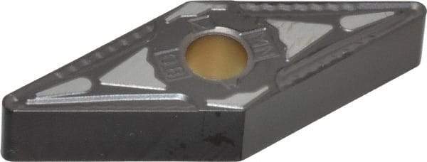 Kennametal - VNMG332 MN Grade KCP30 Carbide Turning Insert - TiCN/Al2O3 Finish, 35° Diamond, 3/8" Inscr Circle, 3/16" Thick, 1/32" Corner Radius - Americas Industrial Supply