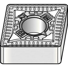 Kennametal - CNMG644 RN Grade KCP10B Carbide Turning Insert - TiCN/Al2O3/TiOCN Finish, 80° Diamond, 3/4" Inscr Circle, 1/4" Thick, 1/16" Corner Radius - Americas Industrial Supply