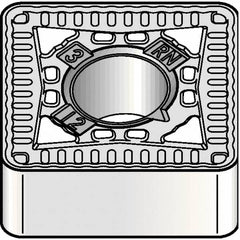 Kennametal - SNMG544 RN Grade KCP30B Carbide Turning Insert - TiOCN Finish, 90° Square, 5/8" Inscr Circle, 1/4" Thick, 1/16" Corner Radius - Americas Industrial Supply