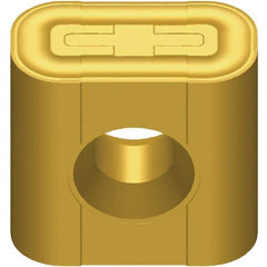 Kennametal - LNUX301940 RH Grade KCP25 Carbide Turning Insert - TiCN/Al2O3 Finish, 90° Rectangle, 3/4" Thick, 5/32" Corner Radius - Americas Industrial Supply