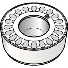 Kennametal - RCMT2006M0 RH Grade KCP25 Carbide Turning Insert - TiCN/Al2O3 Finish, Round, 20mm Inscr Circle, 1/4" Thick - Americas Industrial Supply