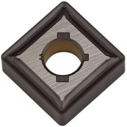 Kennametal - SNMG643 MP Grade KCM15 Carbide Turning Insert - TiCN/Al2O3 Finish, 90° Square, 3/4" Inscr Circle, 1/4" Thick, 3/64" Corner Radius - Americas Industrial Supply