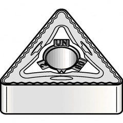 Kennametal - TNMG333 UN Grade KCK20B Carbide Turning Insert - TiOCN Finish, 60° Triangle, 3/8" Inscr Circle, 3/16" Thick, 3/64" Corner Radius - Americas Industrial Supply