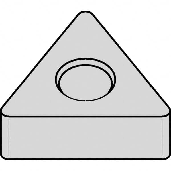 Kennametal - TNMA332 NONE Grade KCK20B Carbide Turning Insert - TiOCN Finish, 60° Triangle, 3/8" Inscr Circle, 3/16" Thick, 1/32" Corner Radius - Americas Industrial Supply