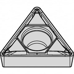 Kennametal - TCMT1.81.52 FP Grade KC5010 Carbide Turning Insert - TiAlN Finish, 60° Triangle, 7/32" Inscr Circle, 3/32" Thick, 1/32" Corner Radius - Americas Industrial Supply