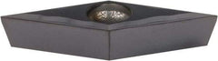 Kennametal - VBMT330.5 FP Grade KCU25 Carbide Turning Insert - TiAlN Finish, 35° Diamond, 3/8" Inscr Circle, 3/16" Thick, 0.0079" Corner Radius - Americas Industrial Supply