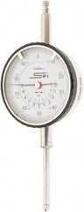 SPI - 0-100 Dial Reading, 0.001" Graduation Dial Drop Indicator - 2-1/4" Dial - Americas Industrial Supply