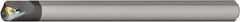 Vargus - Internal Thread, Right Hand Cut, 1/2" Shank Width x 0.48" Shank Height Indexable Threading Toolholder - 7" OAL, 2IR Insert Compatibility, CNVRC Toolholder, Series Carbide Shank - Americas Industrial Supply