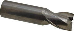 OSG - 1", 1-1/4" LOC, 1" Shank Diam, 4" OAL, 2 Flute, Solid Carbide Square End Mill - Single End, Uncoated, Spiral Flute, 30° Helix, Centercutting, Right Hand Cut, Right Hand Flute, Series 2021 - Americas Industrial Supply