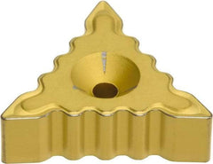 Sumitomo - TRM551708 GU Grade AC610M Carbide Turning Insert - Al2O3 Finish, 55° Triangle, 0.394" Inscr Circle, 0.197 Thick, 1/32" Corner Radius - Americas Industrial Supply