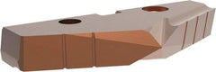 Allied Machine and Engineering - 57mm Diam x 5/16" Thick, Seat Code 4, 132° Included Angle Spade Drill Insert - AM200 Coated, Cobalt, Grade Super Cobalt, Series GEN2 T-A - Americas Industrial Supply