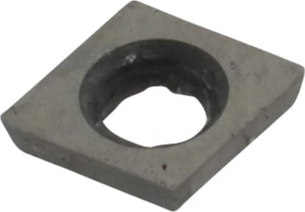 Kennametal - CDHB1.20.60.5 Grade K313 Carbide Turning Insert - Uncoated, 80° Diamond, 5/32" Inscr Circle, 0.04 Thick, 0.0079" Corner Radius - Americas Industrial Supply