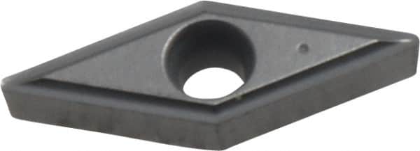 Kennametal - VBGT221 LF Grade K313 Carbide Turning Insert - Uncoated, 35° Diamond, 1/4" Inscr Circle, 1/8" Thick, 1/64" Corner Radius - Americas Industrial Supply