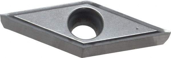 Kennametal - VBGT330.5 LF Grade K313 Carbide Turning Insert - Uncoated, 35° Diamond, 3/8" Inscr Circle, 3/16" Thick, 0.0079" Corner Radius - Americas Industrial Supply