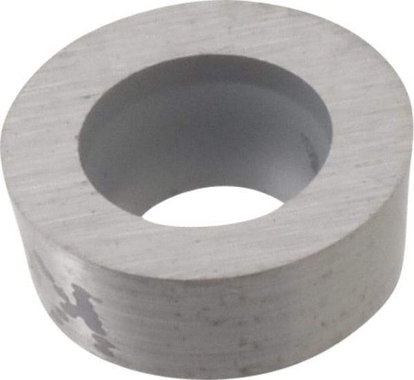 Kennametal - RCGW215 Grade K68 Carbide Turning Insert - Uncoated, Round, 1/4" Inscr Circle, 3/32" Thick - Americas Industrial Supply