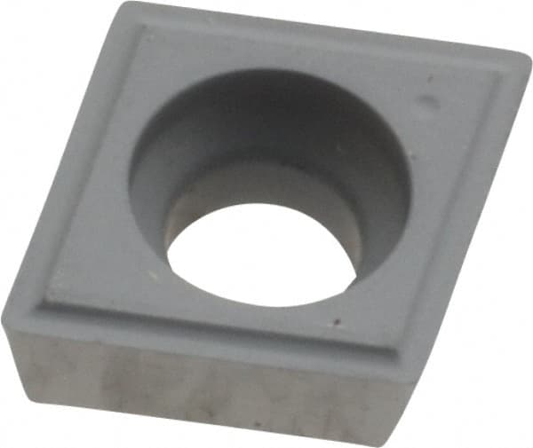 Kennametal - CPGM32.51 Grade K68 Carbide Turning Insert - Uncoated, 80° Diamond, 3/8" Inscr Circle, 5/32" Thick, 1/64" Corner Radius - Americas Industrial Supply