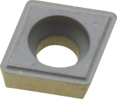 Kennametal - CPGM32.52 Grade K68 Carbide Turning Insert - Uncoated, 80° Diamond, 3/8" Inscr Circle, 5/32" Thick, 1/32" Corner Radius - Americas Industrial Supply