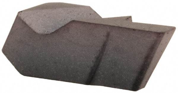 Kennametal - 1047NG Grade KC5025, 1.19mm Cutting Width Carbide Grooving Insert - 1.91mm Max Depth of Cut, Left Hand, 0.19mm Corner Radius, TiAlN Finish - Americas Industrial Supply