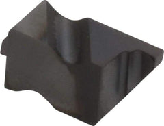 Kennametal - 2041NG K Grade KC5025, 1.04mm Cutting Width Carbide Grooving Insert - 1.27mm Max Depth of Cut, Right Hand, 0.09mm Corner Radius, TiAlN Finish - Americas Industrial Supply