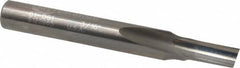 Onsrud - 3/16" Diam, 1/4" Shank Diam, 3/8" Length of Cut, 1 Flute Single Edge Straight Router Bit - 2" Overall Length, Right Hand Cut, Solid Carbide - Americas Industrial Supply