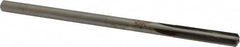 Made in USA - 0.296" Carbide-Tipped 4 Flute Chucking Reamer - Straight Flute, 9/32" Straight Shank, 1-1/2" Flute Length, 6" OAL - Americas Industrial Supply