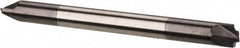 Accupro - 0.025" Radius, 1/8" Mill Diam, 2 Flute Solid Carbide Corner Rounding End Mill - Double End, AlTiN Finish, 1-1/2" OAL, 1/8" Shank Diam - Americas Industrial Supply