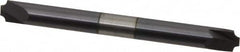 Accupro - 0.046" Radius, 3/16" Mill Diam, 2 Flute Solid Carbide Corner Rounding End Mill - Double End, AlTiN Finish, 2" OAL, 3/16" Shank Diam - Americas Industrial Supply