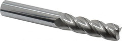 Accupro - 5/8", 4 Flute, Single End, Solid Carbide, 0.02" Corner Radius End Mill - 4-5/8" OAL, 40° Helix, Right Hand Flute, 2-1/8" LOC, Right Hand Cut - Americas Industrial Supply
