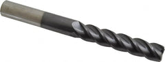 Accupro - 5/8", 4 Flute, Single End, Solid Carbide, 0.06" Corner Radius End Mill - 6" OAL, 40° Helix, Right Hand Flute, 3" LOC, Right Hand Cut - Americas Industrial Supply